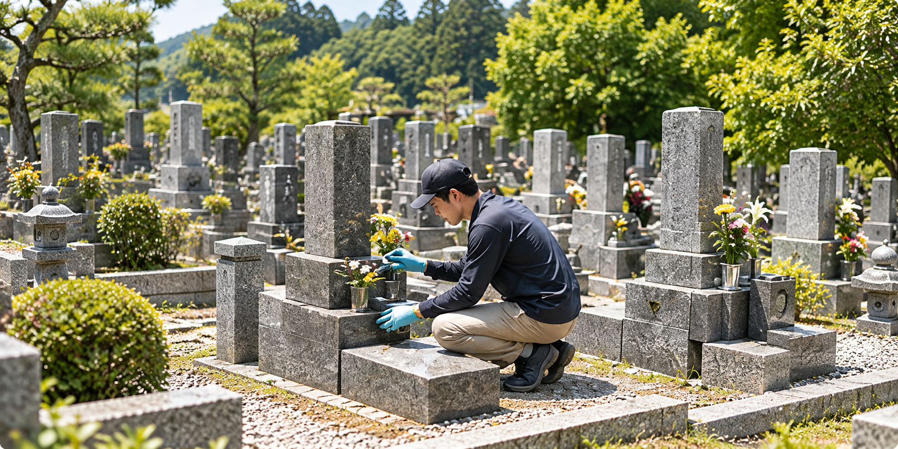 お墓参り・清掃全般